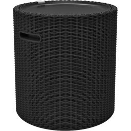 Keter cool stool egy dohányzóasztal tároló funkcióval - grafit
