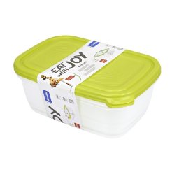 Rotho Sunshine 2X1,9 L műanyag ételtartó doboz készlet - zöld