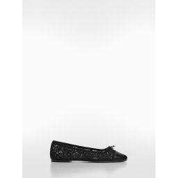 Mango Balerina Marian 67064478 Fekete