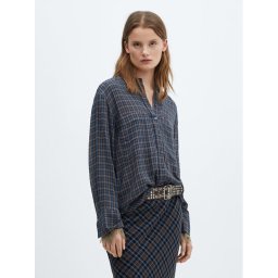 Mango Ing Maria 67084062 Sötétkék Oversize