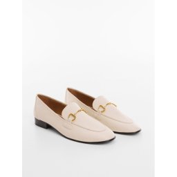 Mango Mokaszin Sino 67072527 Ekru