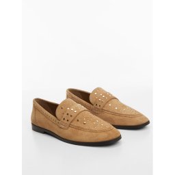 Mango Mokaszin Curro 67032528 Bézs