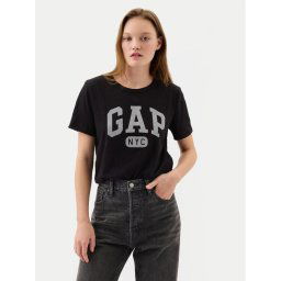 Gap Póló 871344-05 Fekete Regular Fit
