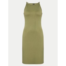 Pieces Kötött ruha Ostina 17124786 Zöld Slim Fit