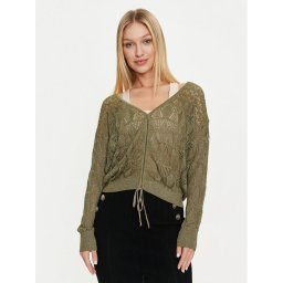 Guess Sweater Clarissa W4GR14 Z3E22 Zöld Regular Fit