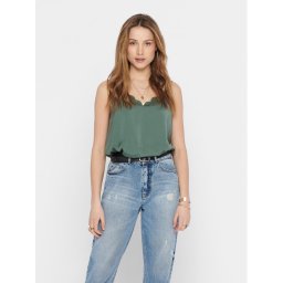 ONLY Felső Debbie 15176550 Zöld Regular Fit