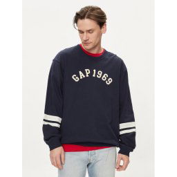Gap Pulóver 664496-01 Sötétkék Regular Fit