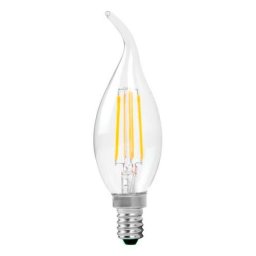 Optonica filament E14 C35T LED izzó 4W 400lm 6000K hideg fehér 300° 1480