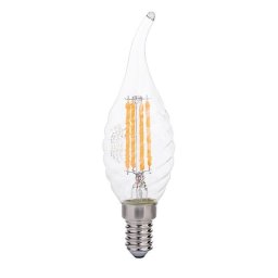Optonica filament E14 C35 LED izzó 4W 400lm 2700K meleg fehér 300° 1414