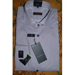 Eterna slim fit mintás hosszú ujjú ing, 40