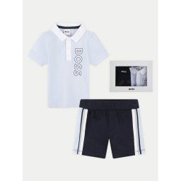 Boss Póló és nadrág szett J50785 Kék Regular Fit