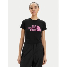 The North Face Póló Easy NF0A87N6 Fekete Regular Fit