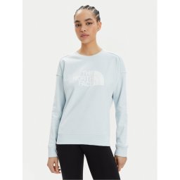 The North Face Pulóver Drew Peak Crew NF0A3S4G Kék Regular Fit