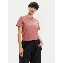 The North Face Póló Redbox NF0A87NK Rózsaszín Relaxed Fit