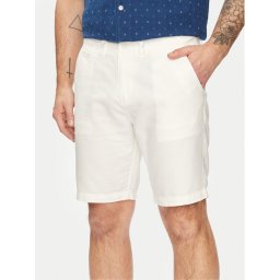 Guess Szövet rövidnadrág M4GB59 WG8B0 Ekru Regular Fit