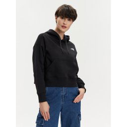 The North Face Pulóver NF0A87FK Fekete Regular Fit