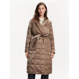 MAX&Co. Átmeneti kabát Puffaway 2416491012200 Barna Regular Fit