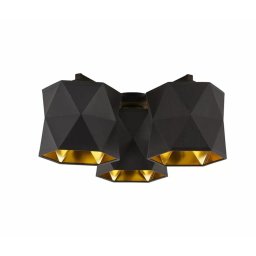 TK Lighting Siro mennyezeti lámpa fekete (K)