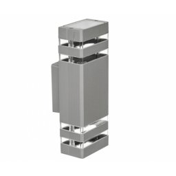 MasterLED INEZ Kerti oldalfalra helyezhető szürke lámpa, 2 x GU10 (K)