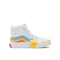 Vans Sportcipő Sk8-Hi Rainbow Star VN000BVMAHP1 Fehér