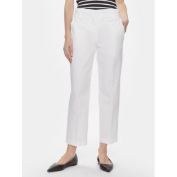 Tommy Hilfiger Chinos WW0WW40504 Fehér Straight Fit