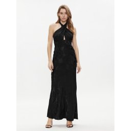 Guess Estélyi ruha Sl Aubree W4GK60 WFDF0 Fekete Regular Fit