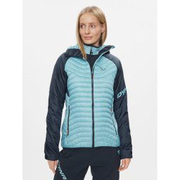 Dynafit Pehelykabát Speed Insulation Hooded Jkt W 71787 Kék Regular Fit