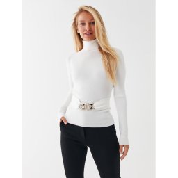 Liu Jo Garbó CF3050 MS99E Fehér Slim Fit