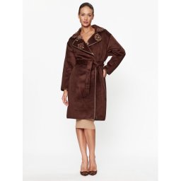 Guess Átmeneti kabát Ludovica W3BL18 WFQT0 Barna Regular Fit