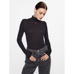 Hugo Garbó Dinelane 50500495 Fekete Slim Fit