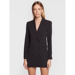 Blugirl Blumarine Koktélruha RF2141-T3191 Fekete Regular Fit