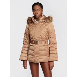 Guess Pehelykabát Laurie W2BL60 WEX52 Bézs Regular Fit