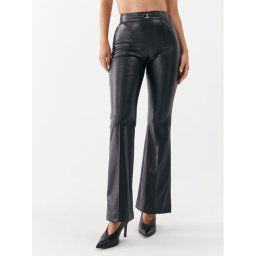 Liu Jo Műbőr nadrág CF3030 E0624 Fekete Regular Fit