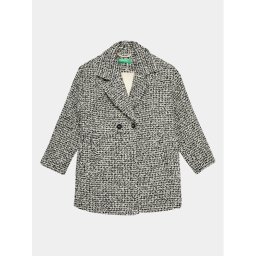 United Colors Of Benetton Gyapjú kabát 2I20CN041 Szürke Regular Fit