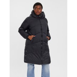Vero Moda Curve Pehelykabát Uppsala 10279571 Fekete Regular Fit