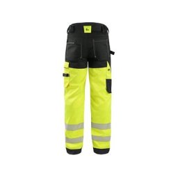 CXS BENSON figyelmeztető nadrág, férfi, sárga-fekete, 50-es méret