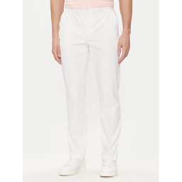Tommy Hilfiger Chinos Denton MW0MW25964 Fehér Straight Fit