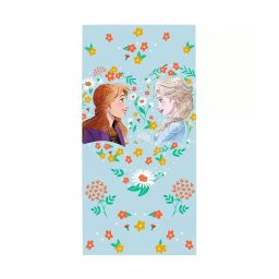Disney Jégvarázs Flower fürdőlepedő, strand törölköző 70x140cm