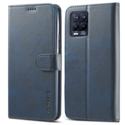IMEEKE Wallet tok Realme 8 / Realme 8 Pro kék