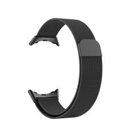 MILANESE Google Pixel Watch / Pixel Watch 2 fém szíj fekete