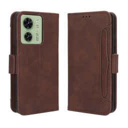 SLOT Motorola Edge 40 barna pénztárca borító
