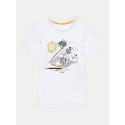 Jack&Jones Junior Póló Zion 12249732 Fehér Regular Fit