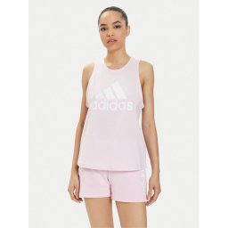 adidas Felső Essentials Big Logo H10205 Rózsaszín Regular Fit