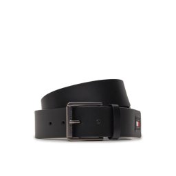 Tommy Jeans Férfi öv Tjm Flag Leather 4.0 AM0AM12340 Fekete