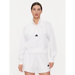 adidas Pulóver Z.N.E. IN9478 Fehér Relaxed Fit