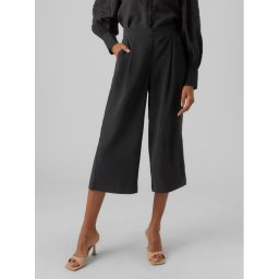 Vero Moda Culotte nadrág Coco 10289453 Fekete Loose Fit