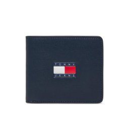 Tommy Jeans Nagyméretű férfi pénztárca Tjm Heritage Leather Cc Wallet AM0AM12082 Sötétkék