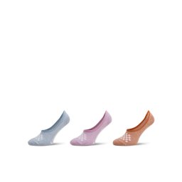 Vans 3 pár női bokazokni Wm Classic Heathered Canoodle 6.5-10 3Pk VN0A48HEDSB1 Kék