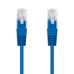 C-TECH Cat5e patchkábel, UTP, kék, 1m