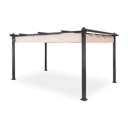 blumfeldt Pantheon pergola | 3 x 4 m | időjárásálló | UV-védelem | egészéves használat (HMD1-Blm-Pth-34-BLBE)